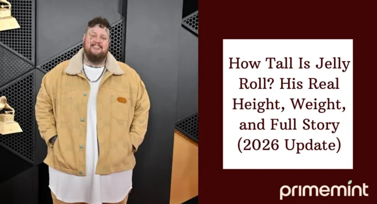 How Tall Is Jelly Roll? His Real Height, Weight, and Full Story (2026 Update)