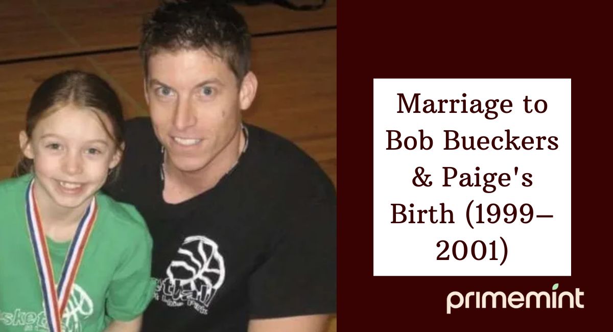 Marriage to Bob Bueckers & Paige's Birth (1999–2001)