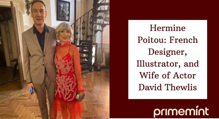 Hermine Poitou: French Designer, Illustrator, and Wife of Actor David Thewlis